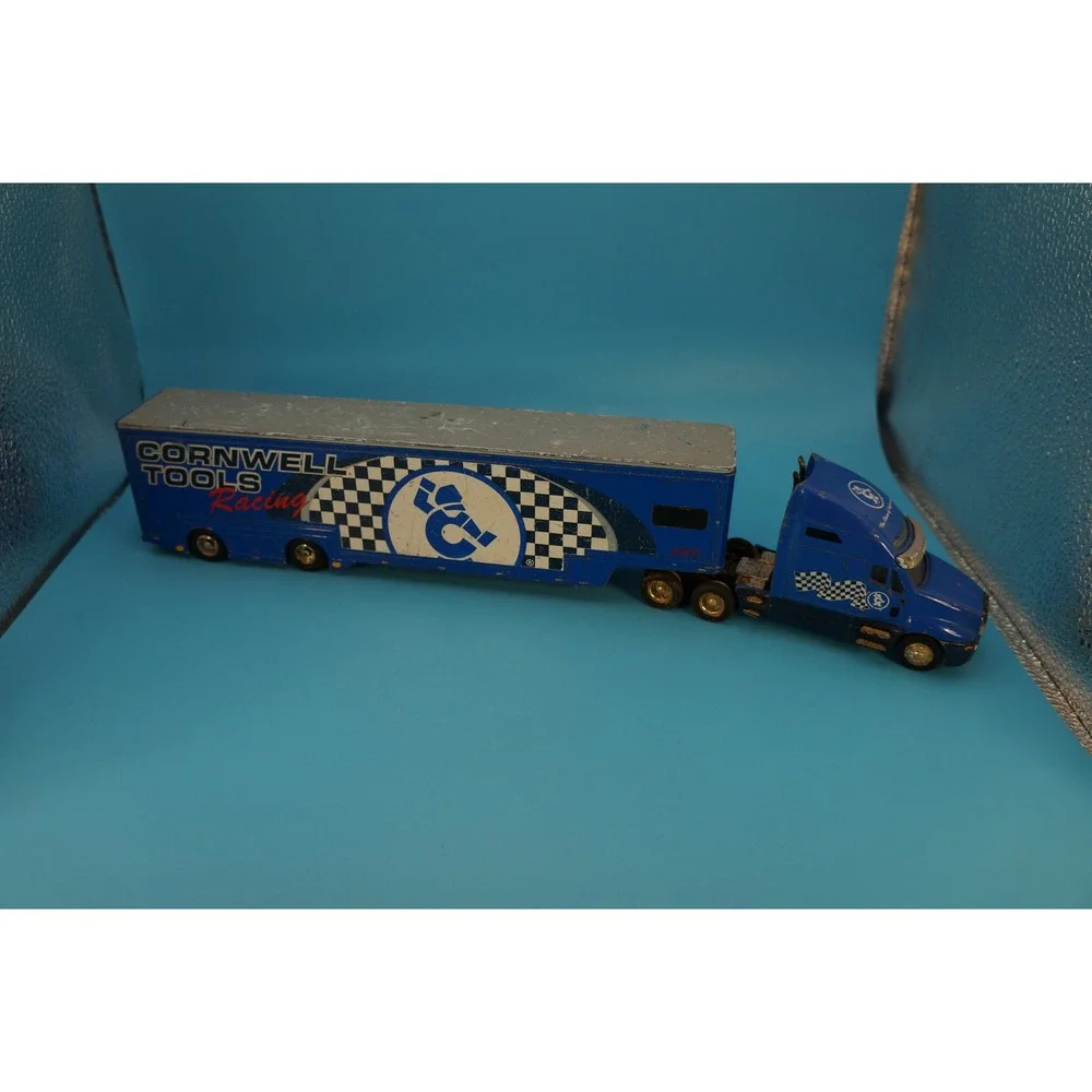 Cornwell Tools Racing Diecast Semi Truck Trailer Limited Edition 1171/1250 Blue